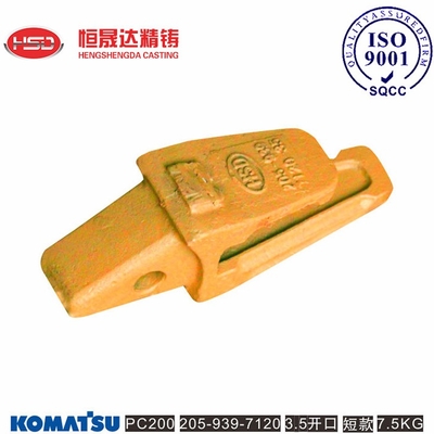 PC200 205 939 7120 Excavator Adapters for Komatsu Anti-Rock Impact Fracture Design