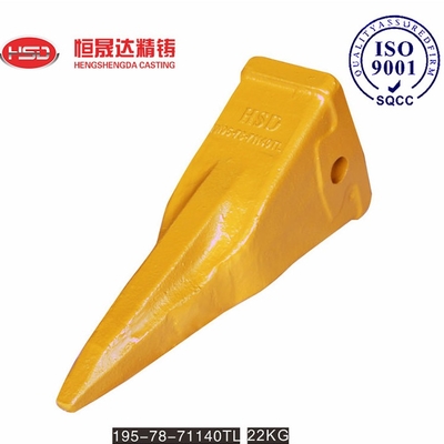 D275 D355 D455 195-78-21331 71440TL Ripper Teeth for Komatsu Good heat dissipation