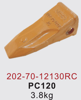 PC120 Premium Flat durable Bucket Teeth For Excavator 24Hours Online Service