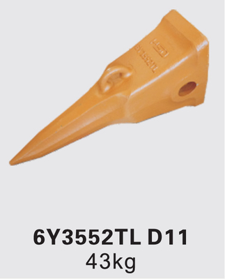D11 D12 D12TL 6Y3552TL أسنان الممزق كفاءة اختراق درجة التعدين
