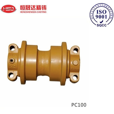 PC300 PC200 PC100 PC60 PC40 عجلة فوقية ثقيلة للجزءات تحت عربة كوماتسو