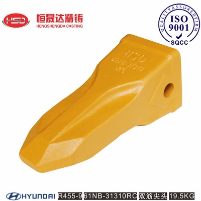 R450 R455 R500 61NA-31310 61NB-31310RC 66NB-31310 أسنان الدلو الصخري الصلبة للغاية