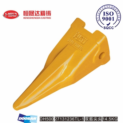 DH500 27131236RC DOOSAN الحفرة كبيرة الجليد دلو الأسنان شكل الأسنان الأمثل
